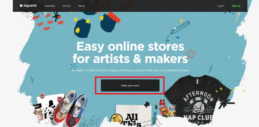 how to build your own online store bigcartel