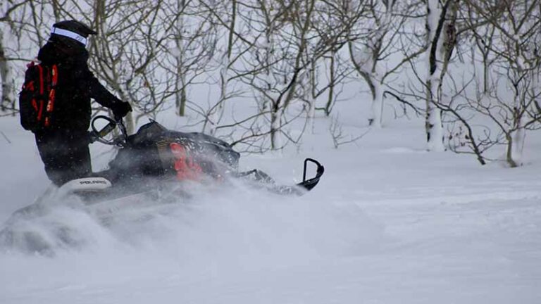 How Much Snow Do You Need to Snowmobile