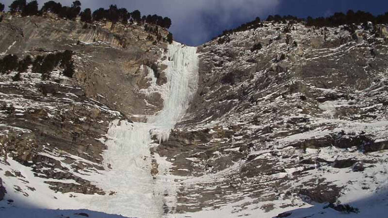 What is Waterfall Ice Climbing